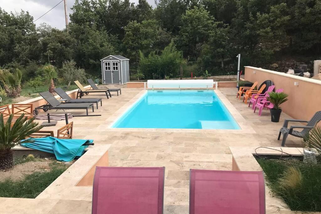 Logement Attenant A Une Villa T2 Avec Terrasse . Besse-sur-Issole Εξωτερικό φωτογραφία